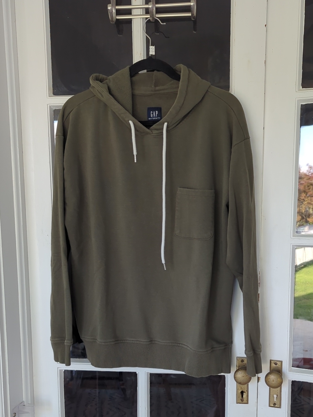 GAP - Olive Green Maternity Hoodie